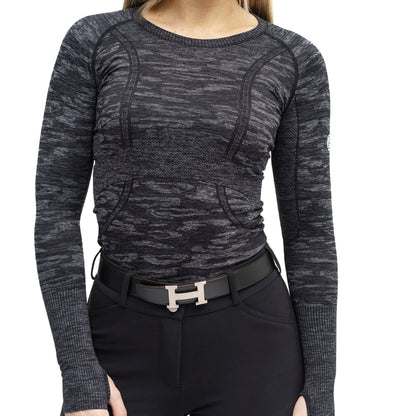 TKEQ Ladies’ Kennedy Seamless Long Sleeve Top