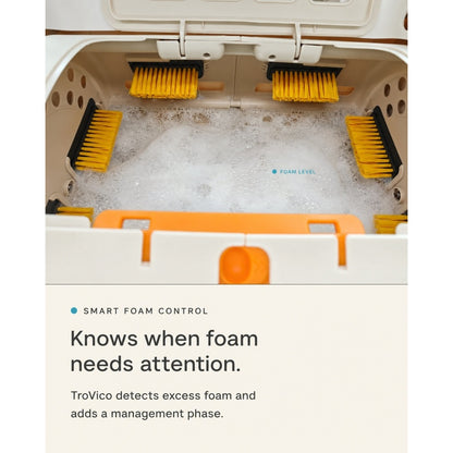 Smart Shoe Washing. No Hand Scrubbing, Every Time.