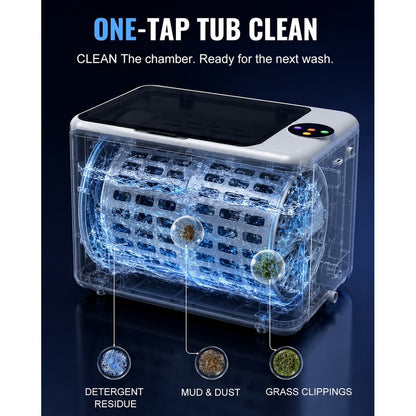 Smart Shoe Washing. No Hand Scrubbing, Every Time.