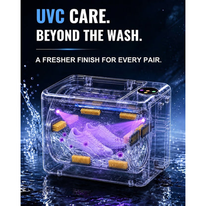 Smart Shoe Washing. No Hand Scrubbing, Every Time.