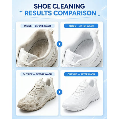 Smart Shoe Washing. No Hand Scrubbing, Every Time.