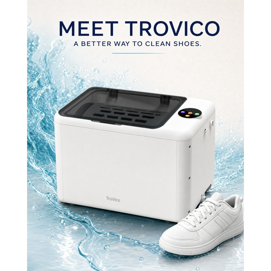 Smart Shoe Washing. No Hand Scrubbing, Every Time.