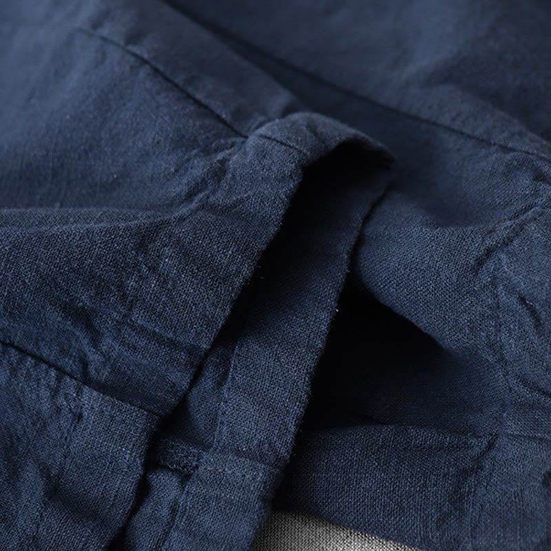 Buddha Stones Casual Plain Women's Harem Pants With Pockets