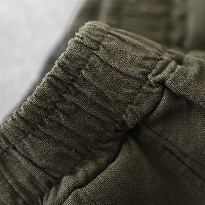 Buddha Stones Casual Plain Women's Harem Pants With Pockets