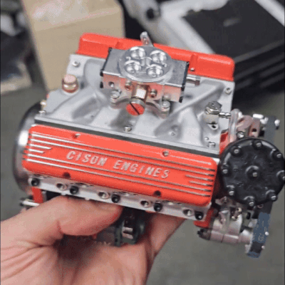 Working V8 Engine Model Kit – Build a Real Mini Gas Engine