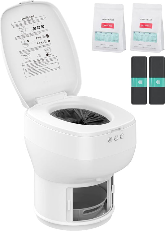 Rechargeable Waterless Dry Flush Toilet -89% Off🔥