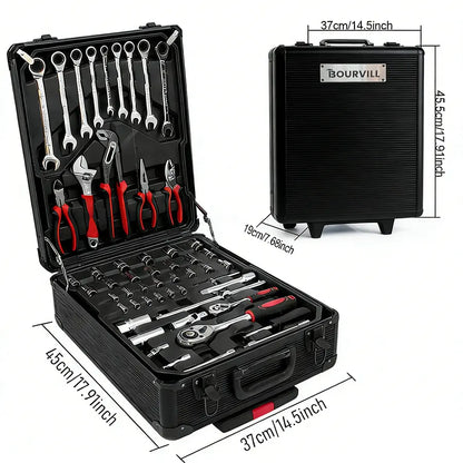 All-in-One Rolling Tool Kit for Home Repairs & DIY Projects